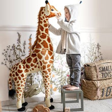 Cargar imagen en el visor de la galería, Girafa Gigante de peluche para criança
