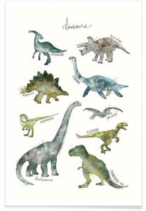 Poster Dinossaurs Dino em tela