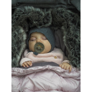 Saco de dormir e de passeio para bebé, premium Powder Pink