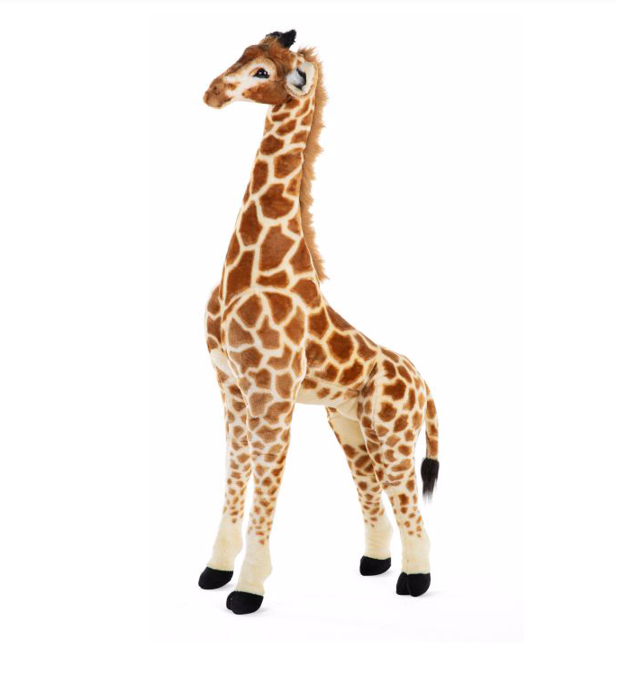 Girafa Gigante de peluche para criança