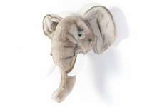 Load image into Gallery viewer, Peluche de Parede - Cabeça Elefante George
